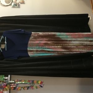 Honeyme Large maxi dress with pockets